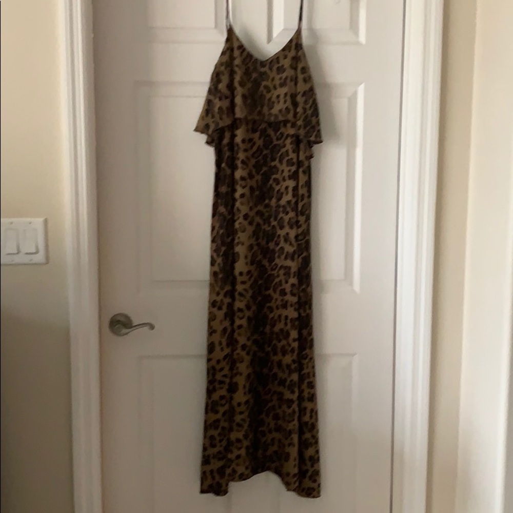 Blue Life Silk Maxi dress